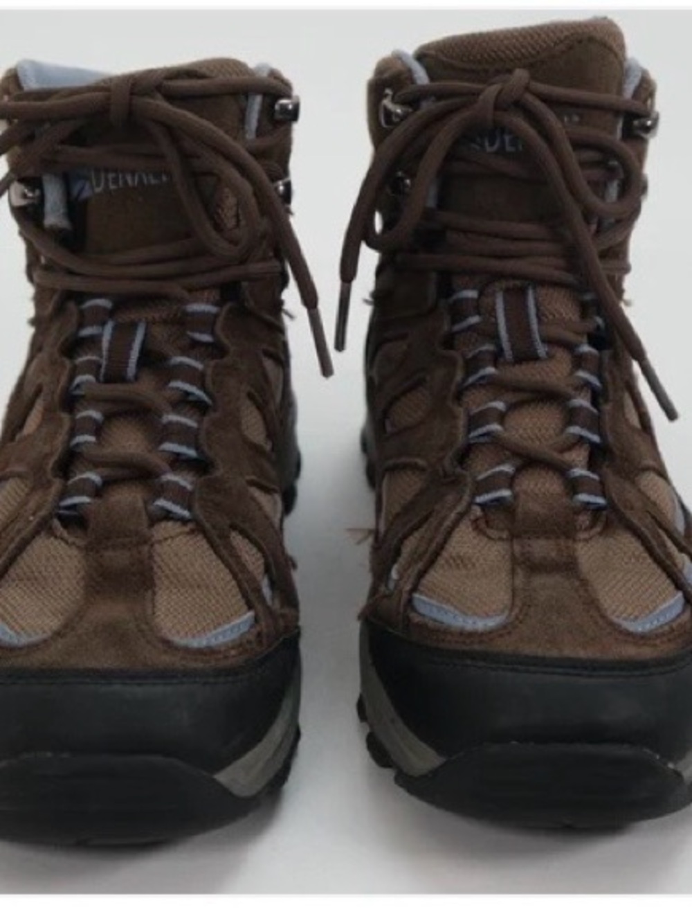 Women's Brown Lace-Up Ankle Hiking Booties